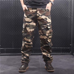 Camouflage Men's Cargo Pants - Blue Force Sports