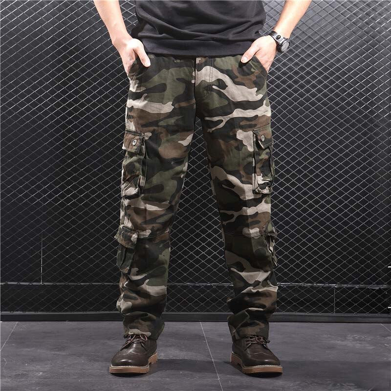 Camouflage Men's Cargo Pants - Blue Force Sports