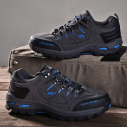 Men's Contrast Detail Trekking Boots - Blue Force Sports