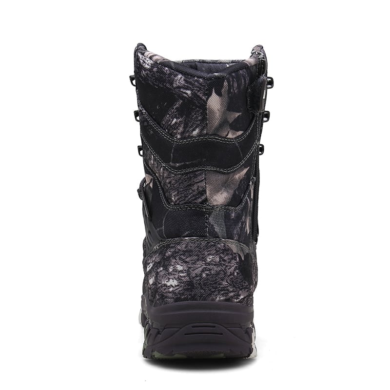 Men's Camouflage Printed Hiking Boots - Blue Force Sports