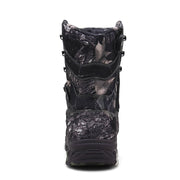 Men's Camouflage Printed Hiking Boots - Blue Force Sports