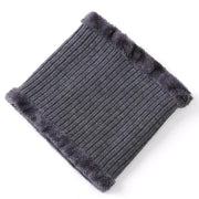 Knitted Warm Hat with Visor - Blue Force Sports