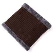 Knitted Warm Hat with Visor - Blue Force Sports