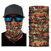 Seamless Unisex Bicycle Bandana - Blue Force Sports