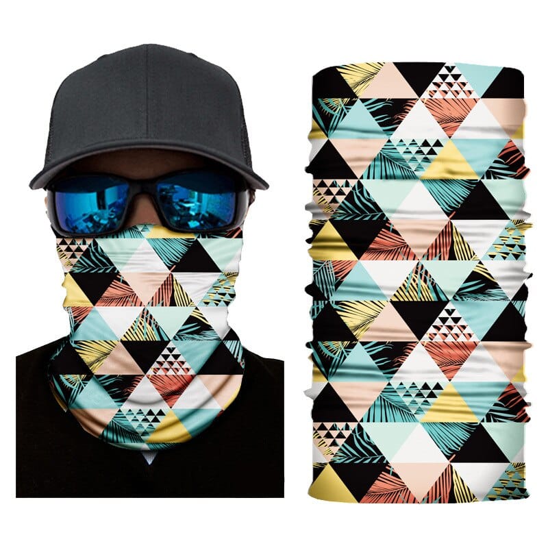 Seamless Unisex Bicycle Bandana - Blue Force Sports