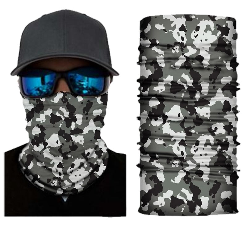 Seamless Unisex Bicycle Bandana - Blue Force Sports