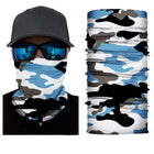 Seamless Unisex Bicycle Bandana - Blue Force Sports
