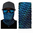 Seamless Unisex Bicycle Bandana - Blue Force Sports
