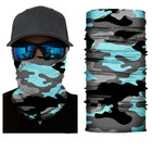 Seamless Unisex Bicycle Bandana - Blue Force Sports