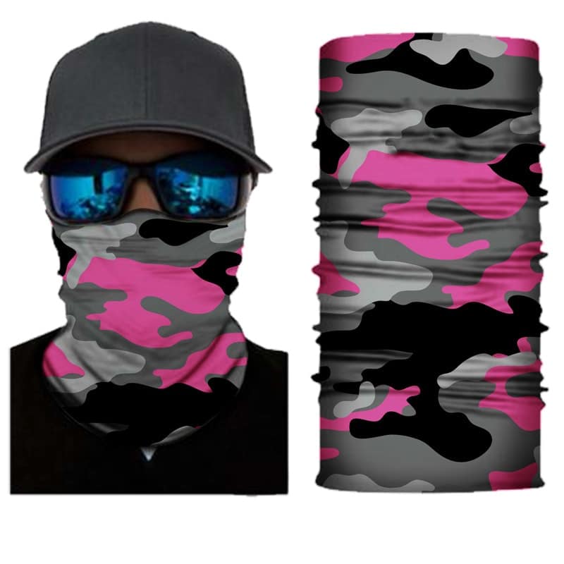 Seamless Unisex Bicycle Bandana - Blue Force Sports