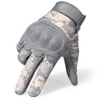 Camouflage Motorcycle Gloves for Men - Blue Force Sports