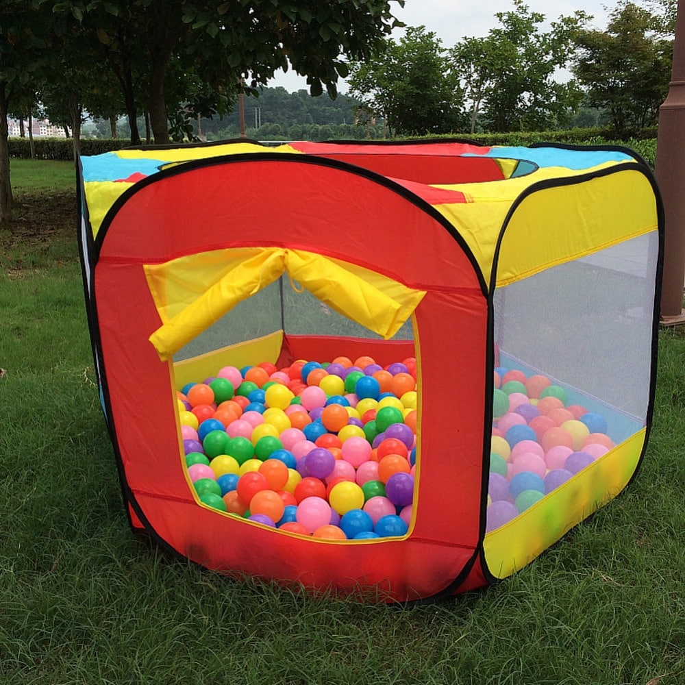 Indoor & Outdoor Portable Foldable Lightweight Playpen - Blue Force Sports