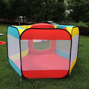 Indoor & Outdoor Portable Foldable Lightweight Playpen - Blue Force Sports