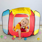 Indoor & Outdoor Portable Foldable Lightweight Playpen - Blue Force Sports