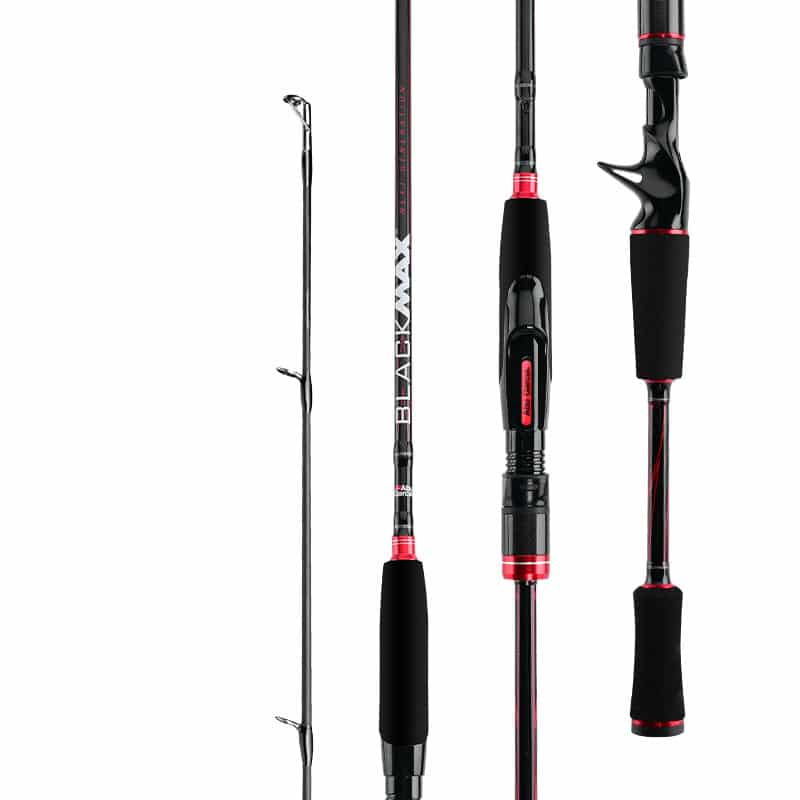 Casting and Spinning 2-Section Fishing Rod - Blue Force Sports