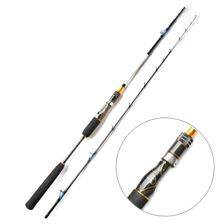 Fast Action Carbon Fishing Rod - Blue Force Sports