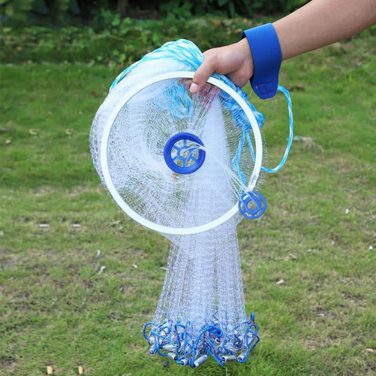 Round Monofilament Nylon Fishing Net - Blue Force Sports