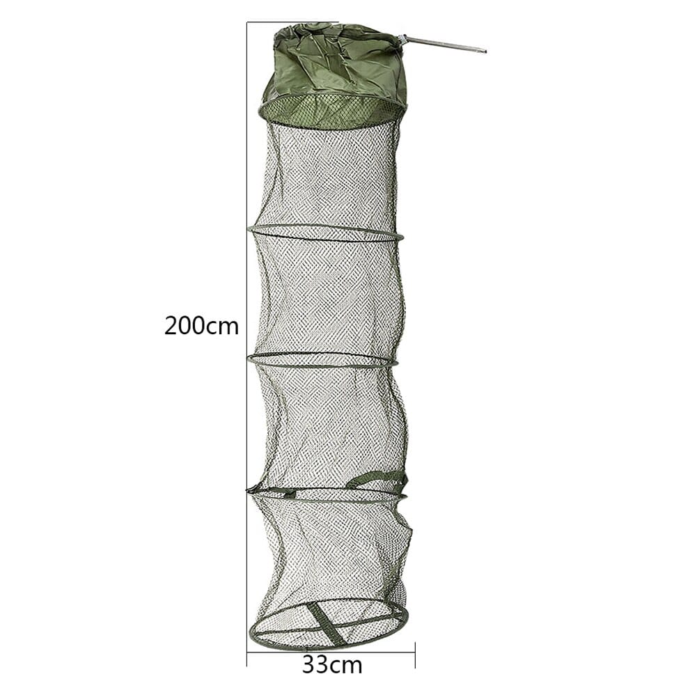 5-Layer Cylinder Fishing Net - Blue Force Sports