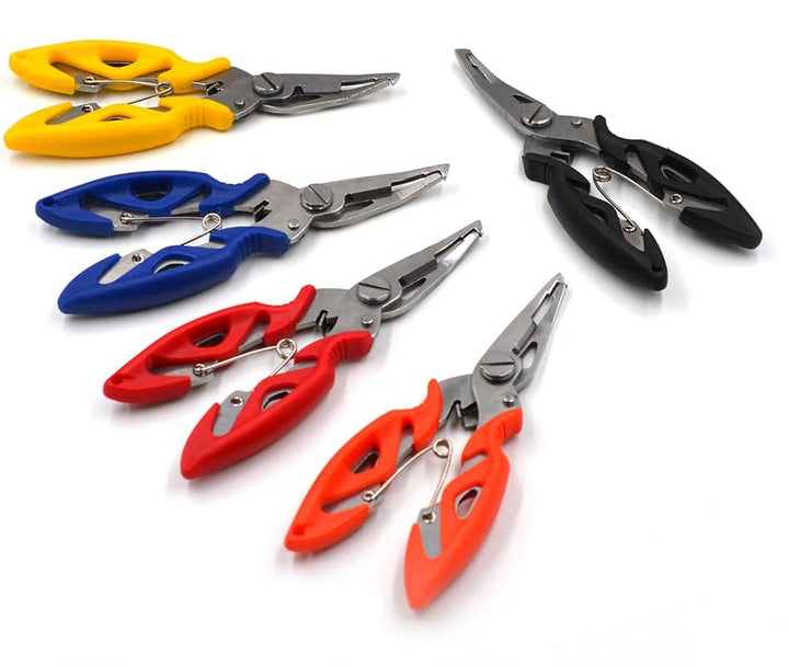 Compact Colorful Fishing Pliers - Blue Force Sports