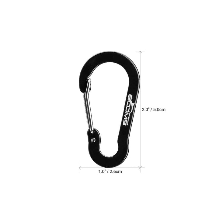 Set Fishing Aluminum Carabiners - Blue Force Sports