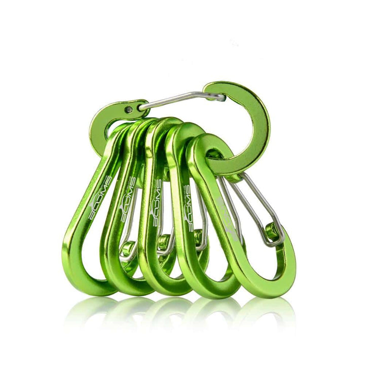 Set Fishing Aluminum Carabiners - Blue Force Sports