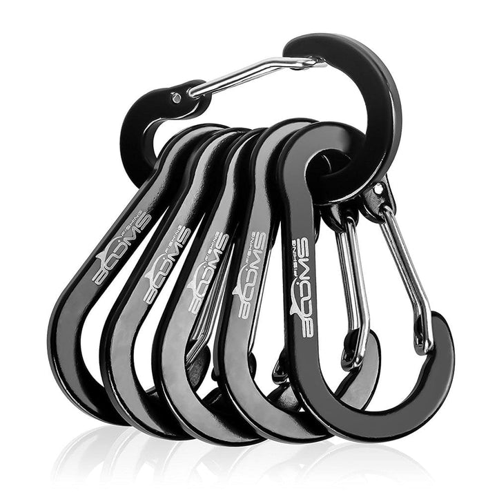 Set Fishing Aluminum Carabiners - Blue Force Sports