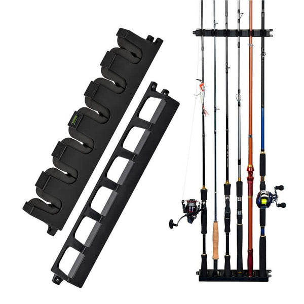 Vertical 6-Rod Storage Rack - Blue Force Sports