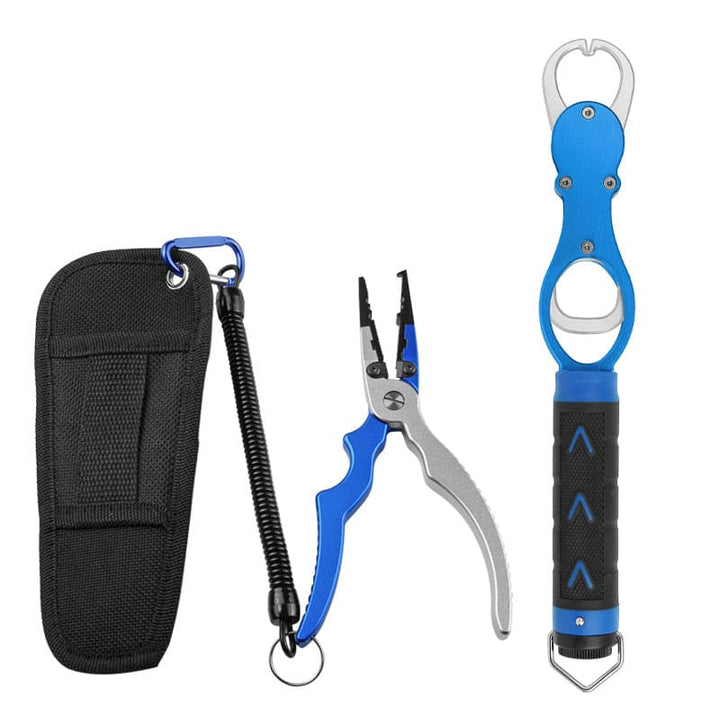 Aluminum Fishing Pliers and Grip - Blue Force Sports