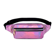 Glittering Fire Style Unisex Waist Bag - Blue Force Sports