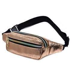 Glittering Fire Style Unisex Waist Bag - Blue Force Sports