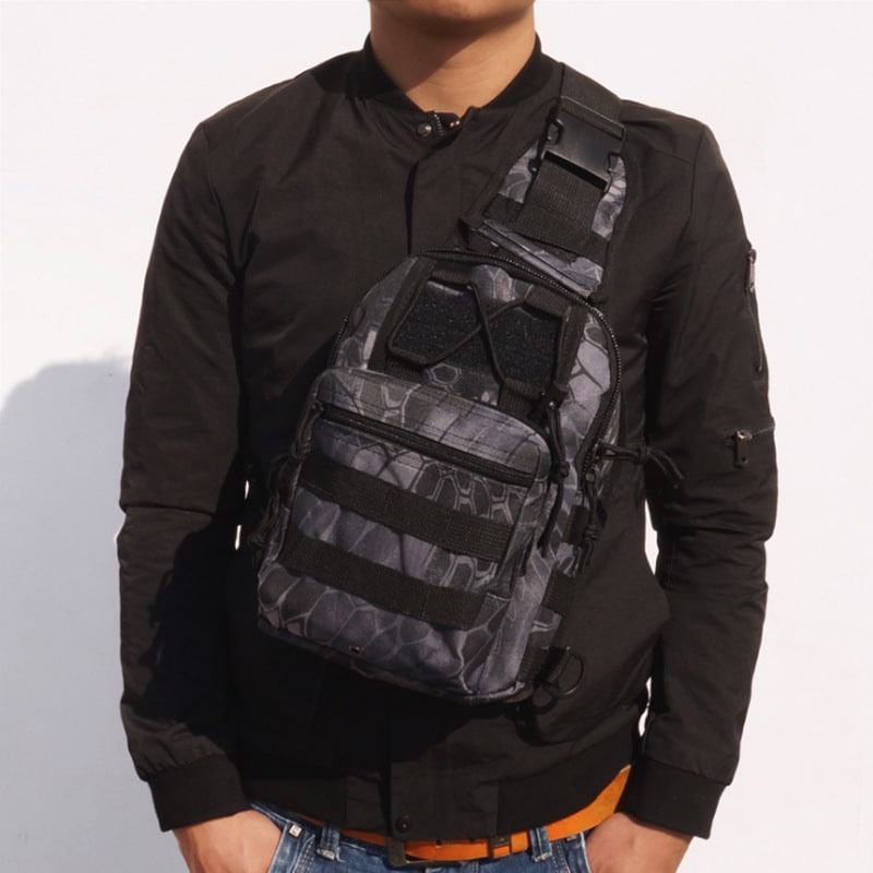 Camouflage Printed Shoulder Bag - Blue Force Sports