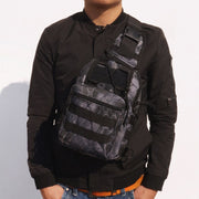 Camouflage Printed Shoulder Bag - Blue Force Sports