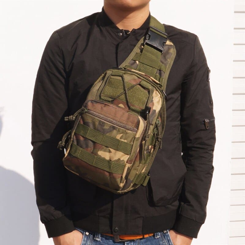 Camouflage Printed Shoulder Bag - Blue Force Sports