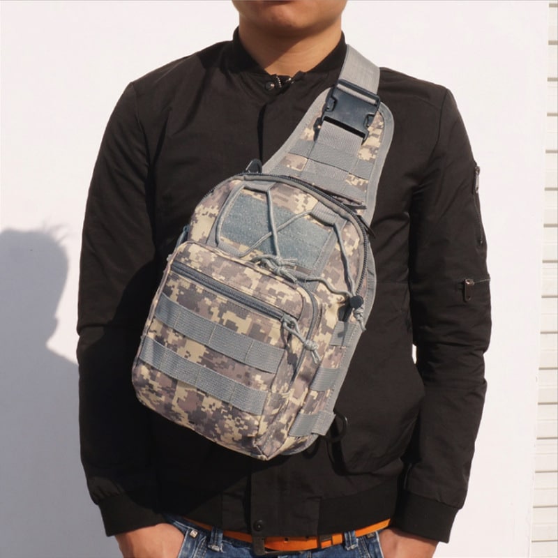 Camouflage Printed Shoulder Bag