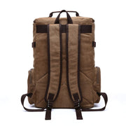 Men's Rectangular Shaped Canvas Backpack - Blue Force Sports