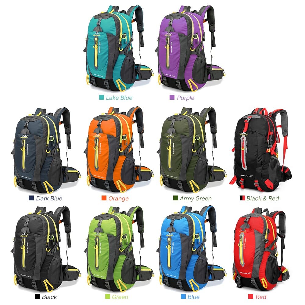 40L Outdoor Camping Backpack - Blue Force Sports