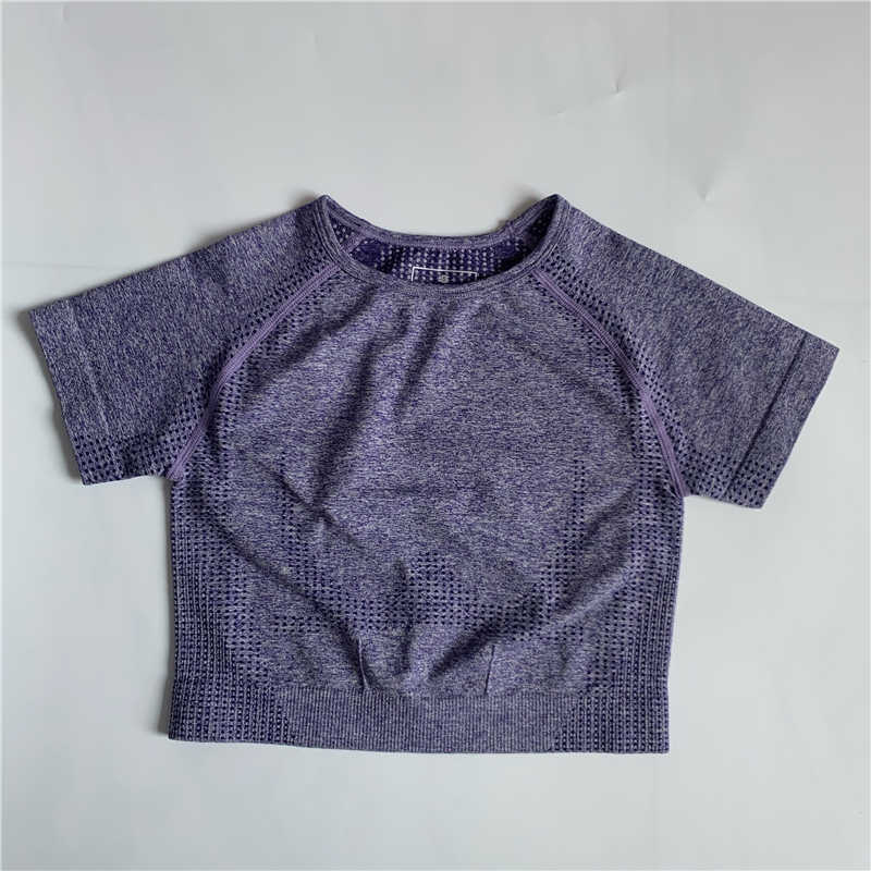 Polyester / Nylon Women's Crop Top - Blue Force Sports