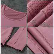 Women's Mesh Back Sports Long Sleeve - Blue Force Sports