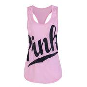 Women's Loose Fitness Sleeveless Top - Blue Force Sports