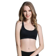 Women's Push Up Sports Bra with Open Back - Blue Force Sports
