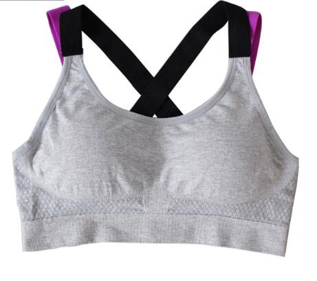Women's Breathable Cotton Sports Bra - Blue Force Sports