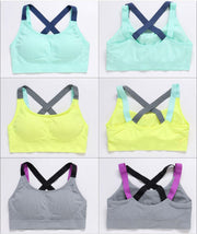 Women's Breathable Cotton Sports Bra - Blue Force Sports
