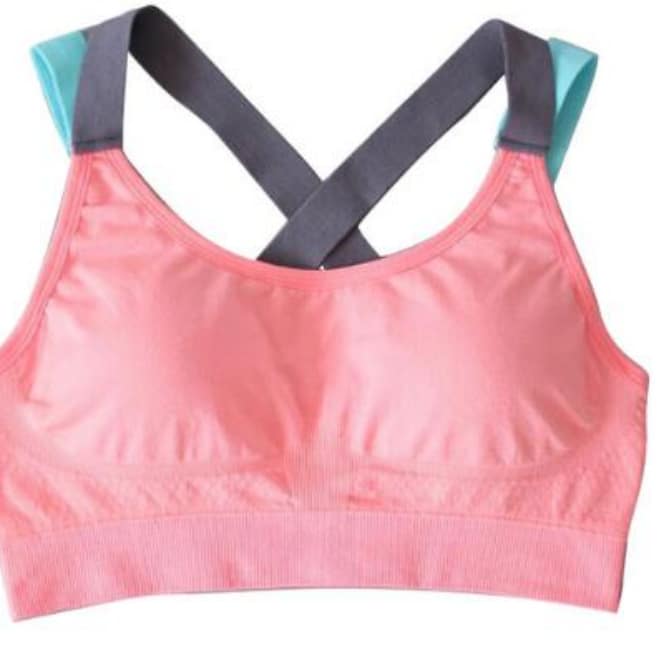 Women's Breathable Cotton Sports Bra - Blue Force Sports