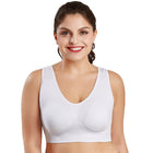 Breathable Plus Size Sports Bra - Blue Force Sports