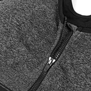 Push Up Sports Bra with Zipper - Blue Force Sports