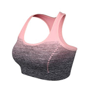 Women's Elastic Fitness Bra - Blue Force Sports
