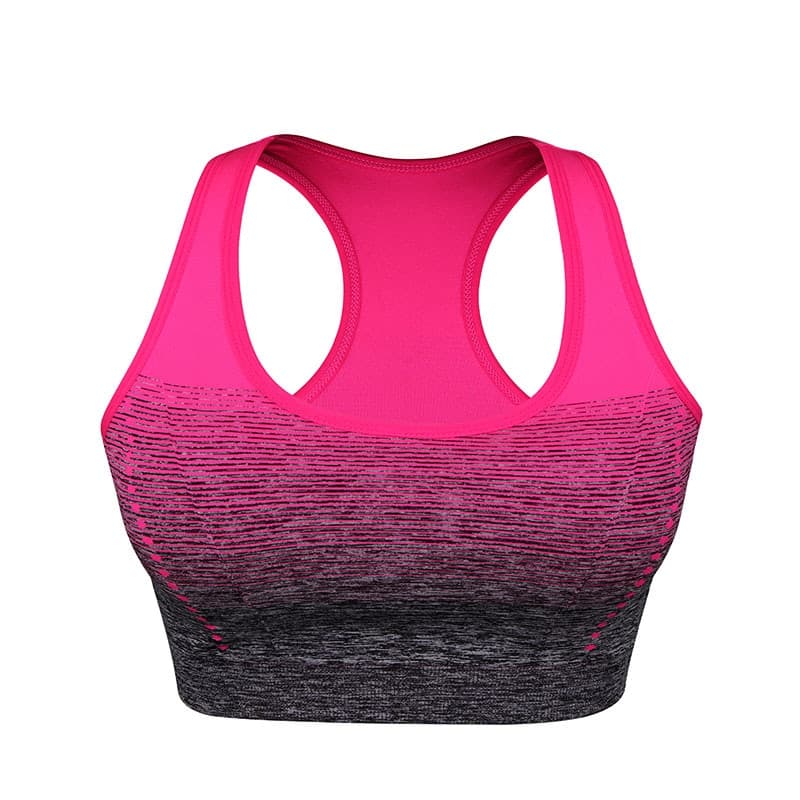 Women's Elastic Fitness Bra - Blue Force Sports