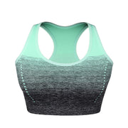 Women's Elastic Fitness Bra - Blue Force Sports