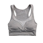 Mesh Patchwork Sports Bra - Blue Force Sports