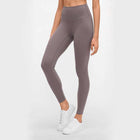 Women's Solid Color Yoga Leggings - Blue Force Sports